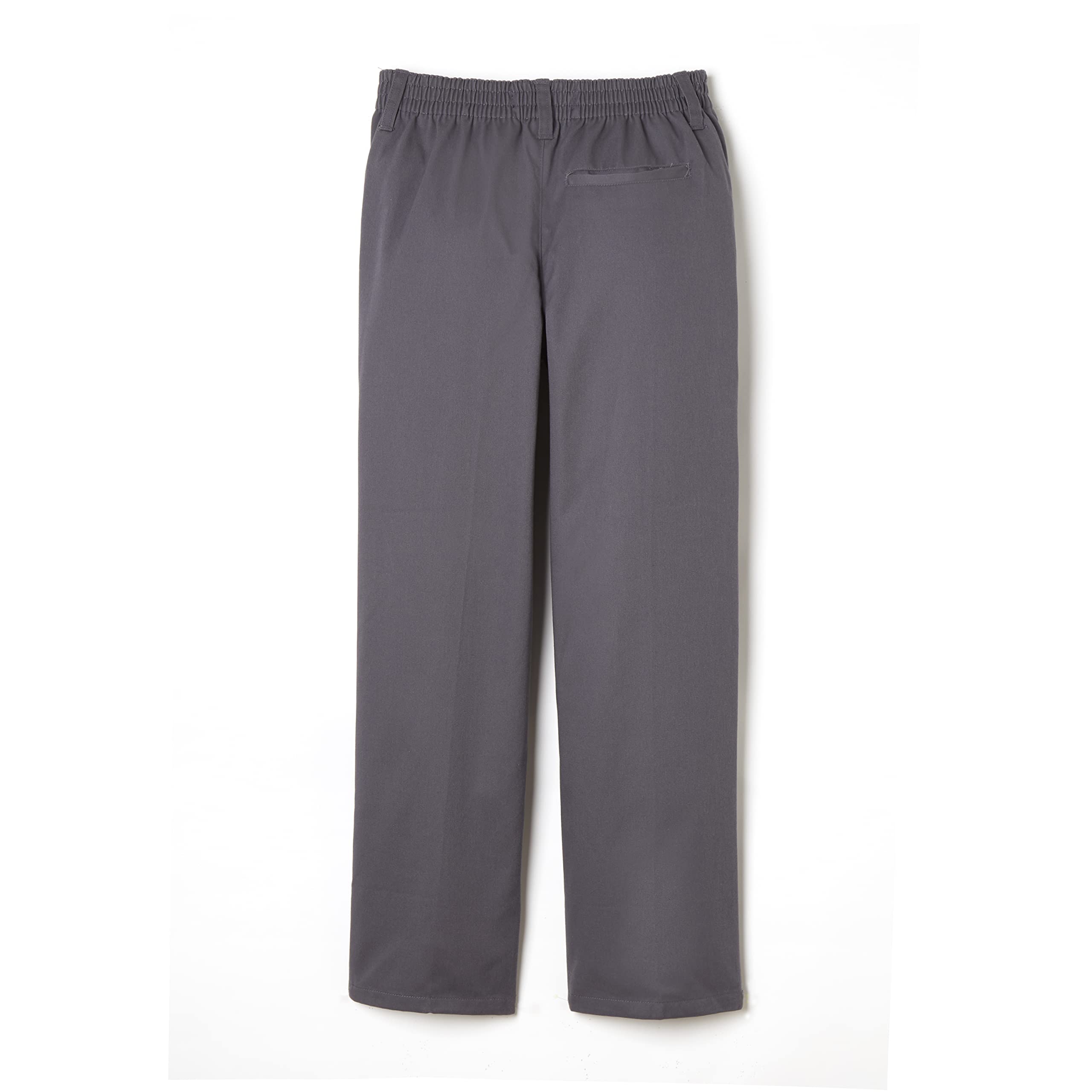 French Toast Boys Pull-On Relaxed Fit School Uniform Pants - Standard & Husky Sizes - Comfortable Stretch Fabric for All-Day Wear - Perfect for School, Casual Outfits & Playtime