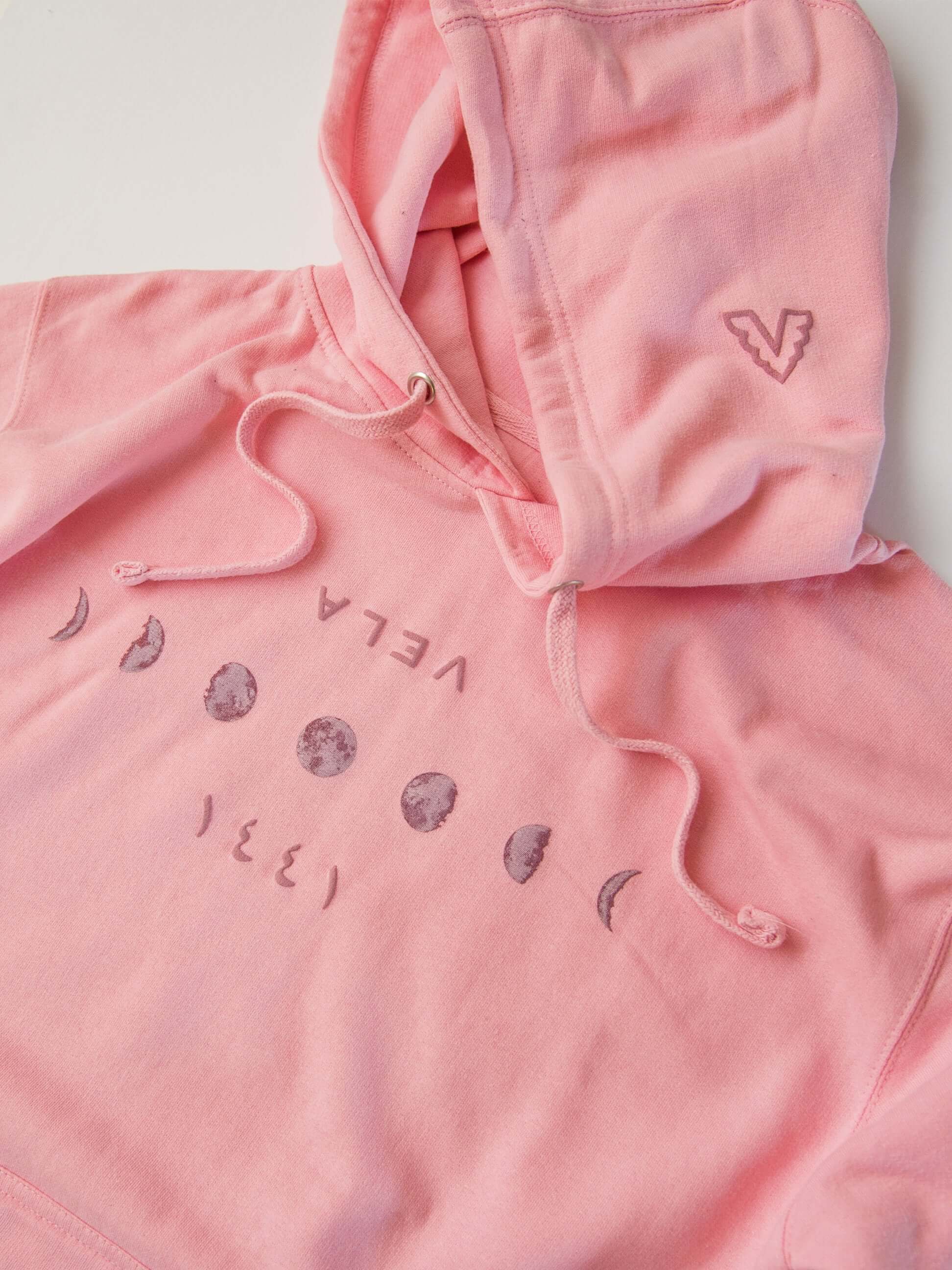 Moon Phases Hoodie - Stylish & Comfortable Pullover for Men & Women - Perfect for Stargazing, Camping & Casual Wear