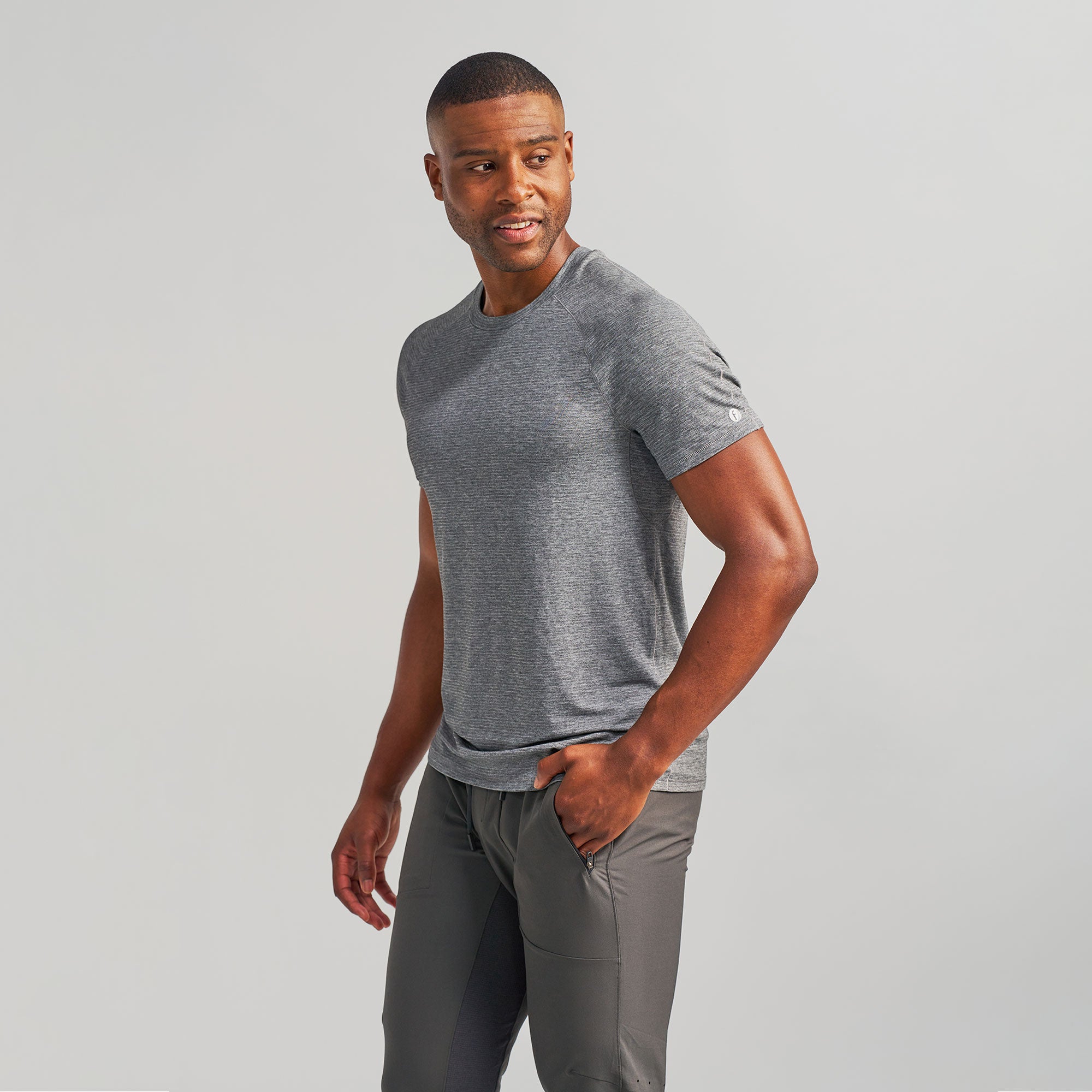 Men's Stride Flex Performance T-Shirt - Breathable Moisture-Wicking Workout Tee for Running, Gym & Active Lifestyle