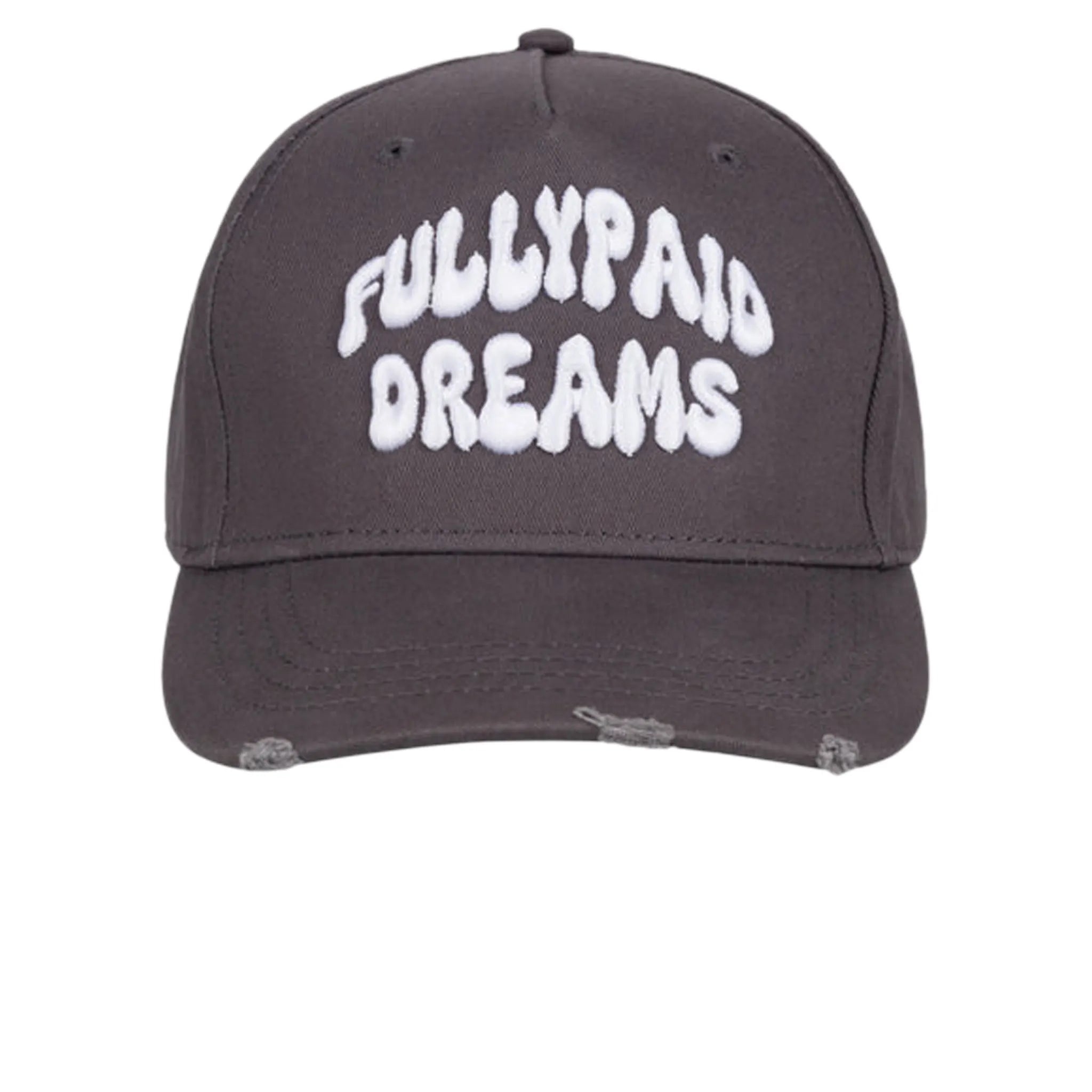 Fully Paid Dreams Grey Cap - Stylish & Comfortable Baseball Hat for Men & Women - Perfect for Outdoor Activities, Sports & Casual Wear