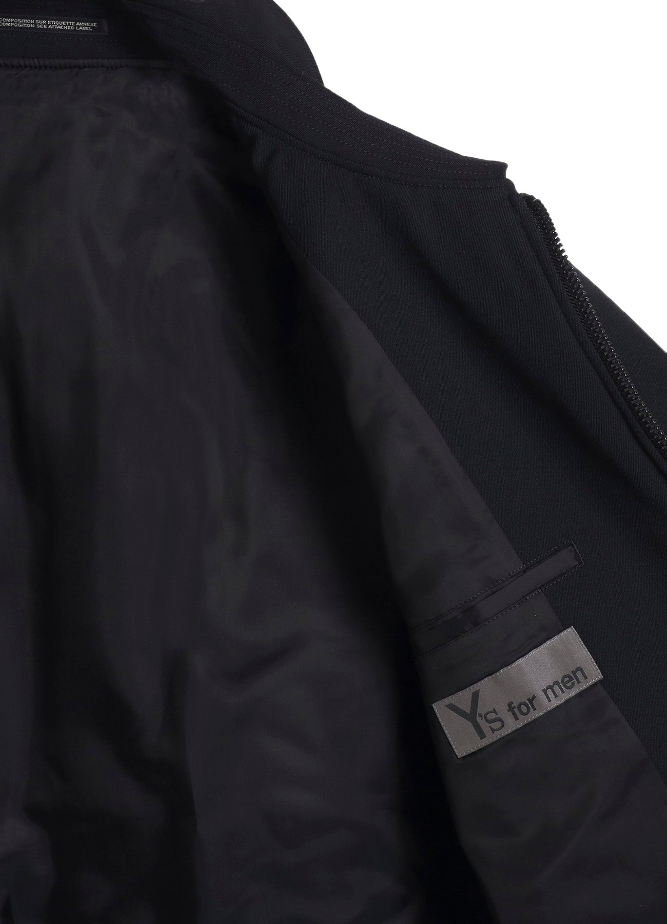 2/60 Wool Gabardine MA-1 Bomber Jacket - Classic Military Style Aviator Coat for Men, Perfect for Casual Wear, Outdoor Adventures & Cold Weather Protection