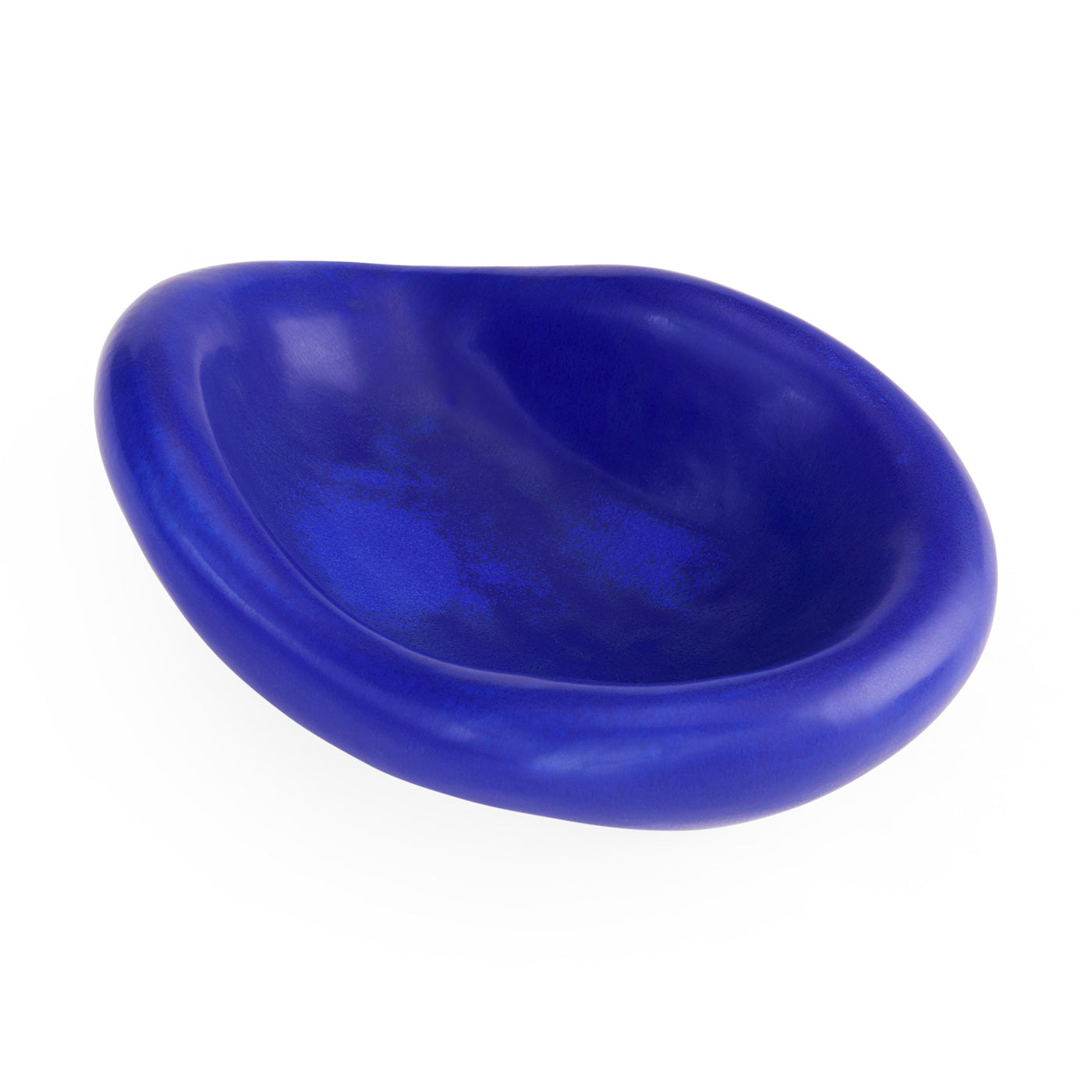 Premium Cobalt Blue Glass Bowl - Elegant Serving Bowl for Salads, Fruits, Desserts & Party Dishes - Perfect for Entertaining & Home Decor