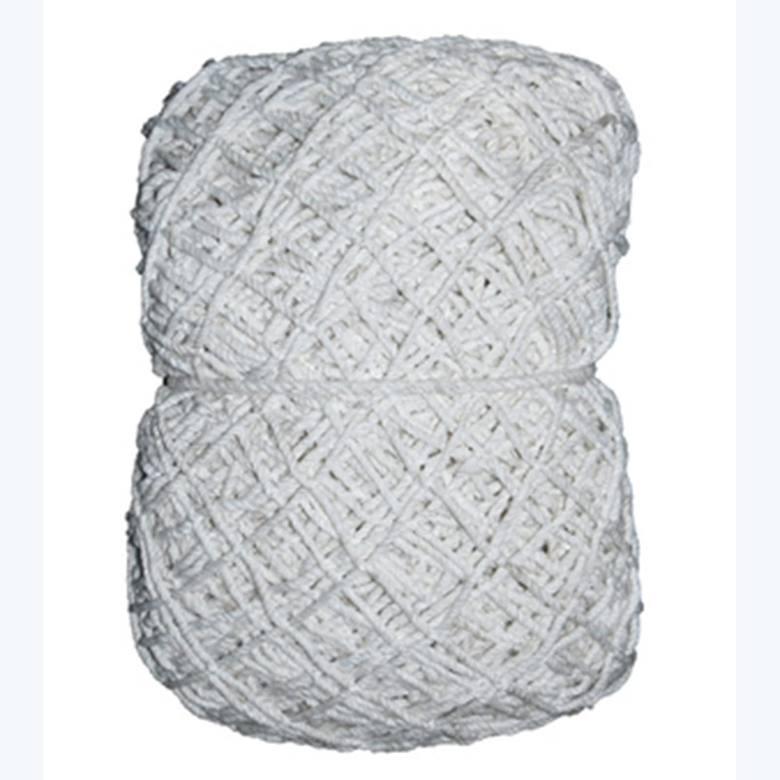 Stair Railing Safety Net - 10x10m (33x33ft) White Nylon Mesh for Outdoor Balcony, Garden Fence & Child Fall Protection - Durable Construction Safety Net with 10cm Mesh - Perfect for Home, Playground & Construction Sites