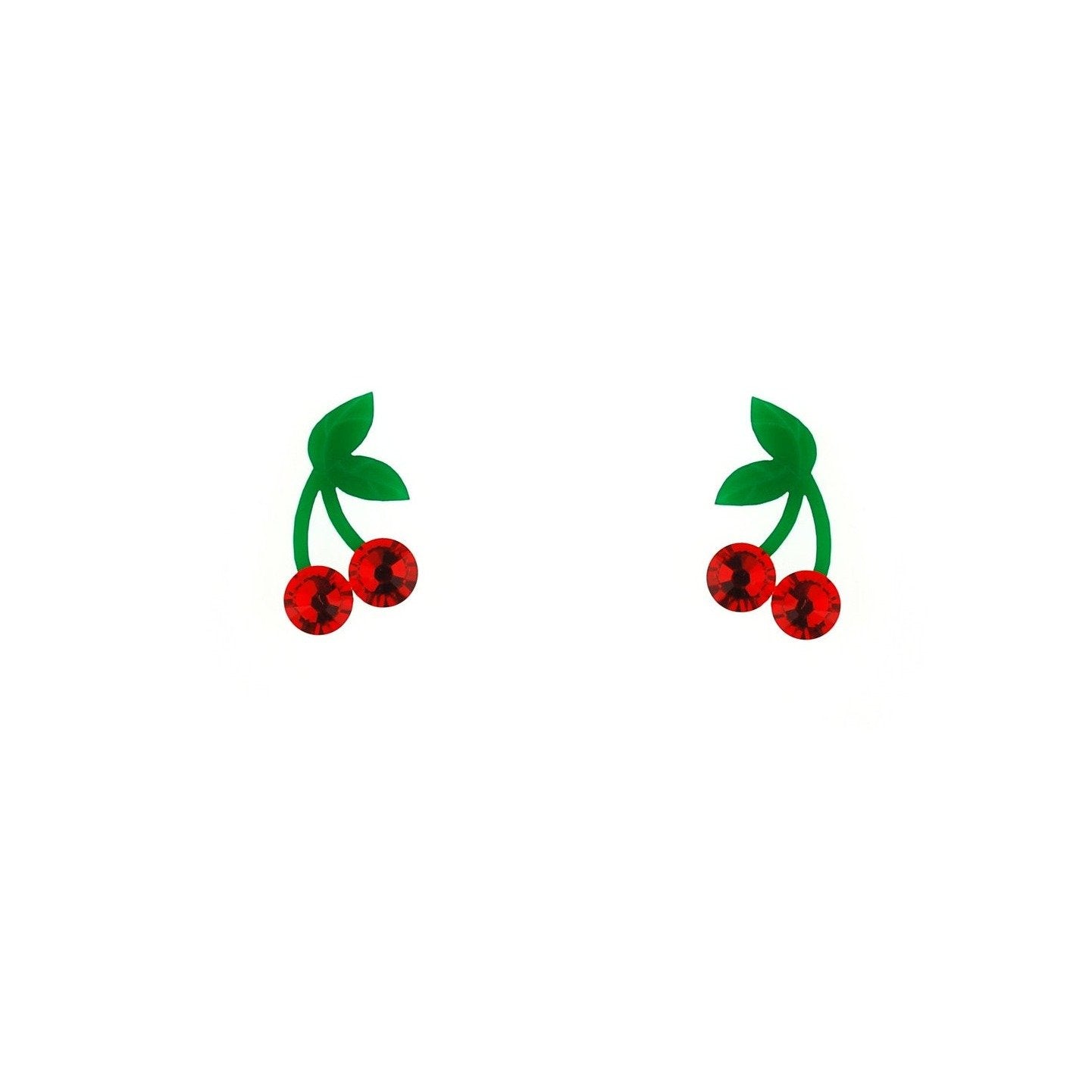 Elegant Cherry Stud Earrings for Women - Dainty Freshwater Pearl & Sterling Silver Jewelry - Perfect for Weddings, Parties & Everyday Wear