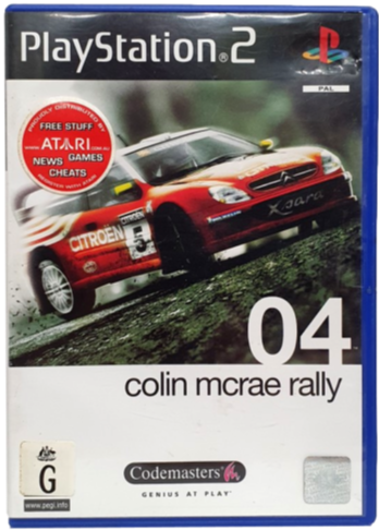 Colin McRae Rally 04 PS2 PAL Complete - Pre-Owned Racing Game | Perfect for Retro Gaming & PS2 Collectors