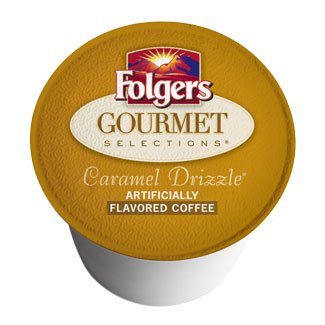 GMT6680CT - Premium Caramel Drizzle Coffee K-Cups for Keurig Brewers | Rich Flavored Single Serve Pods for Morning Energy & Office Break