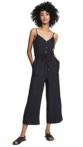 Sleeveless Wide Leg Black