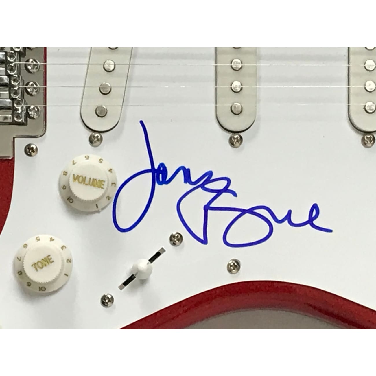 Authentic Cream Jack Bruce Signed Guitar with Epperson & PSA Certificates - Perfect for Music Collectors, Rock Memorabilia Displays & Gift for Guitar Enthusiasts