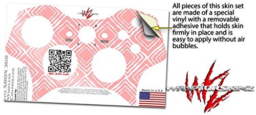 Wavey Pink Vinyl Skin for XBOX 360 Controller - Gaming Decal Protection