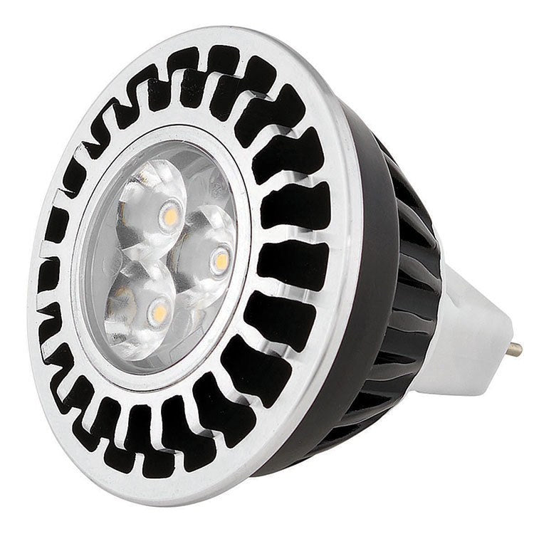 4 Watt 15 Degree MR16 LED Spotlight Bulb - Energy Efficient Low Voltage Lighting for Track, Display, and Accent Lighting