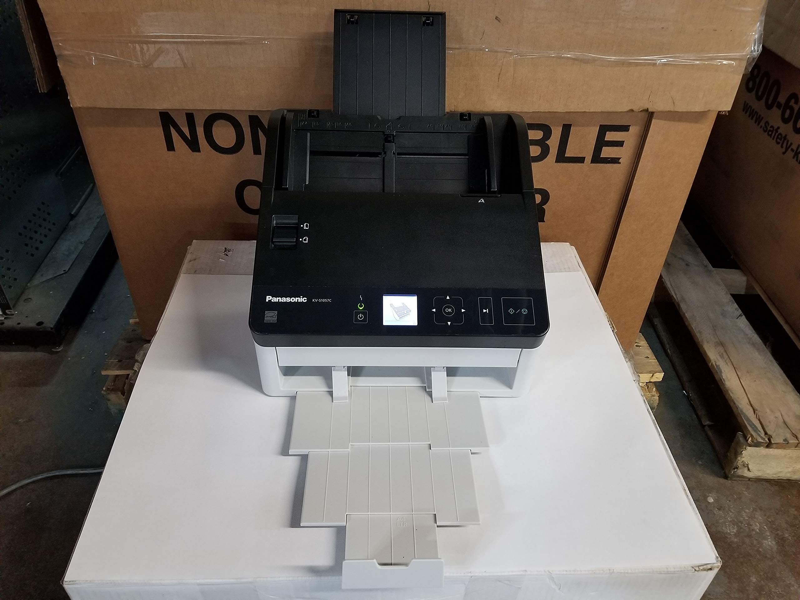 Panasonic KV-S1057C-MKII High-Speed Document Scanner (Renewed) - Perfect for Office, Home & Small Business Use