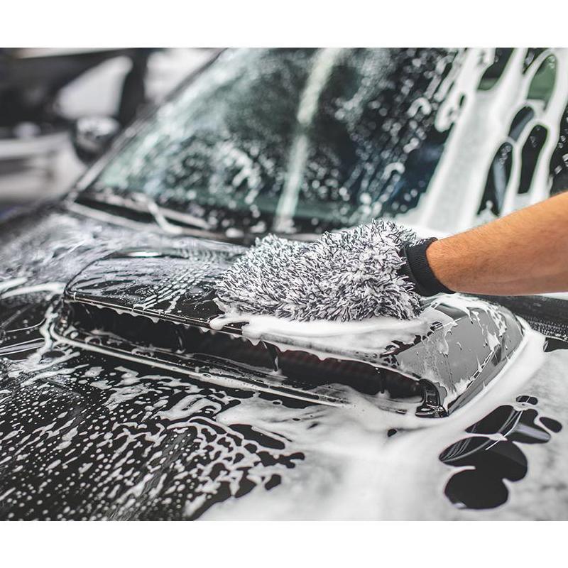 The Rag Company Premium Ultra Wash Mitt - Microfiber Car Detailing Glove for Scratch-Free Cleaning (Perfect for Auto, Motorcycle & RV Washing)