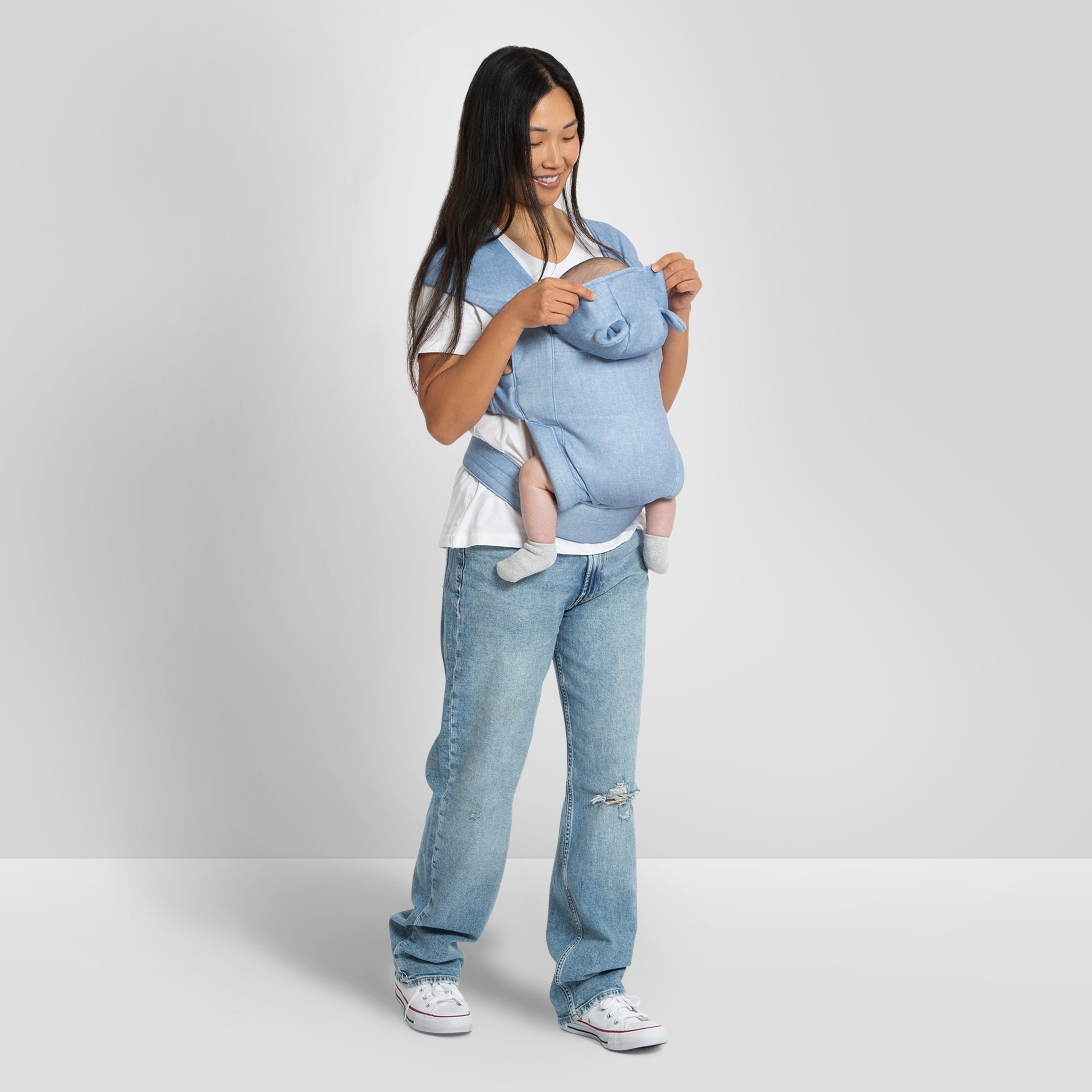 babyGap Legacy Baby Carrier - Soft & Adjustable Infant Carrier for Newborns & Toddlers - Perfect for Hands-Free Parenting, Hiking & Travel