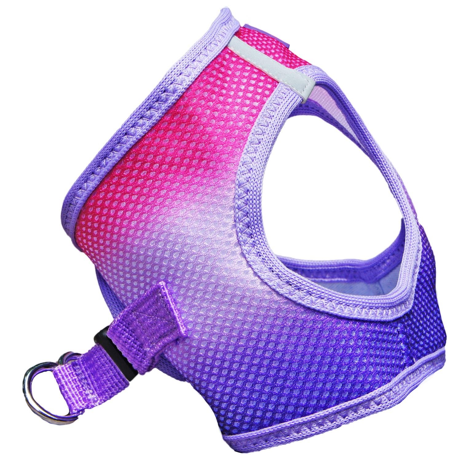 Doggie Design No-Choke Dog Harness - Breathable Mesh Polyester Pet Vest with Easy Step-in Design for Small Dogs (Raspberry Sundae, XS) - Perfect for Walking, Training & Outdoor Adventures