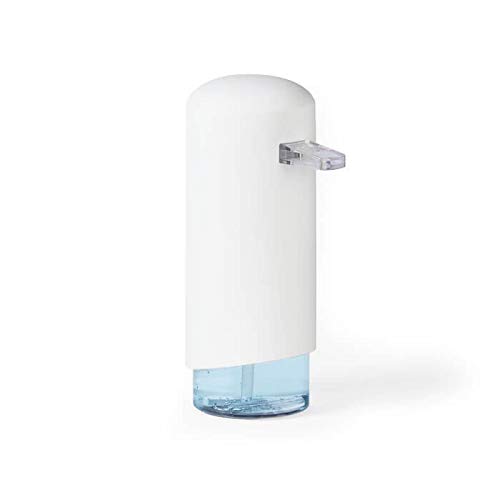White Compactor Foaming Soap Dispenser - Touch-Free Automatic Hand Soap Dispenser for Kitchen, Bathroom & Office | Eco-Friendly & Stylish Design