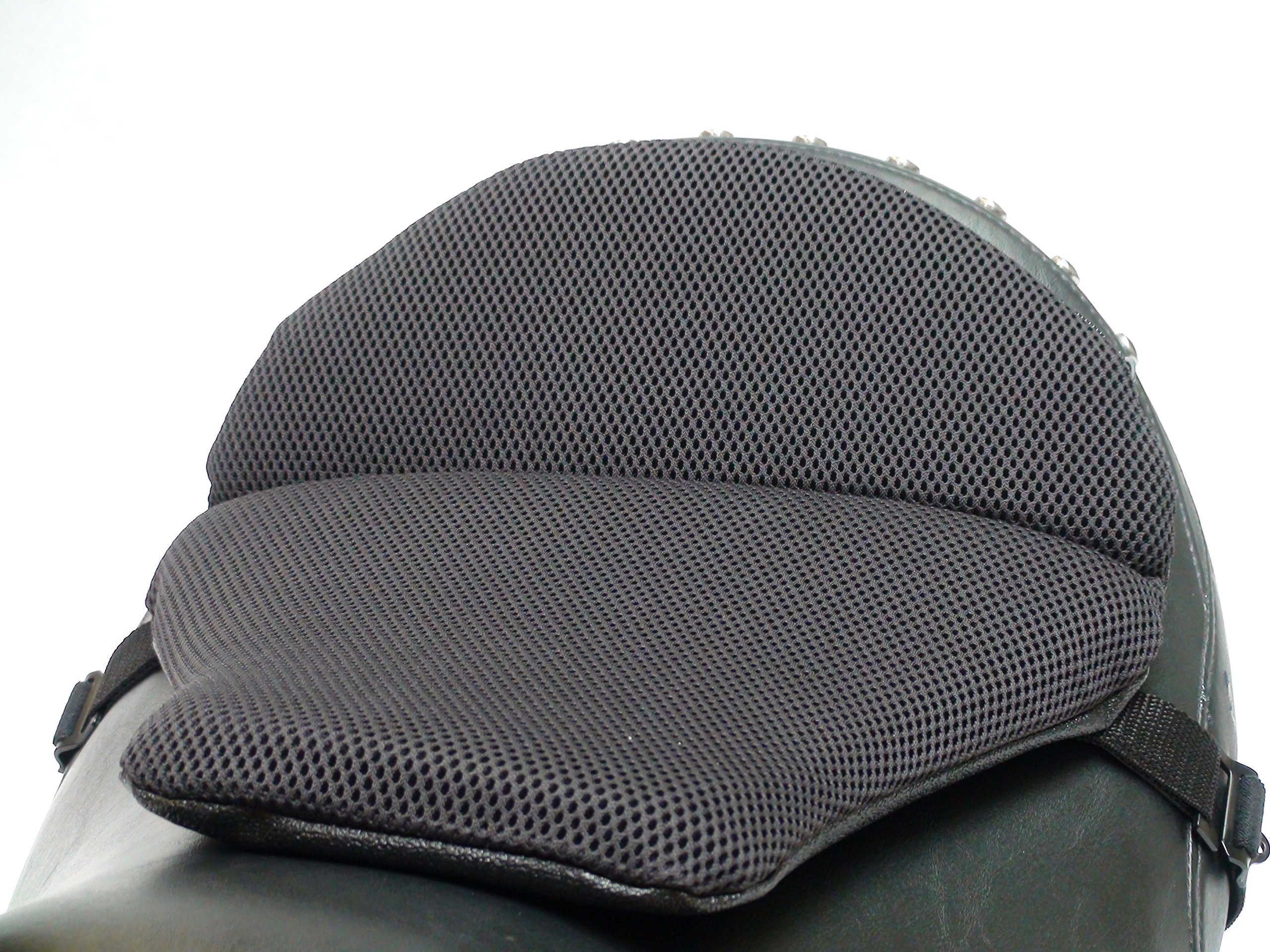 CONFORMAX TOPPER EXCEL ULTRA-FLEX Motorcycle Gel Seat Cushion - XL AIRMAX 18x14x6 - Premium Comfort for Long Rides & Touring - Shock Absorbing Motorcycle Seat Pad for Harley, Honda, Yamaha & Cruiser Bikes