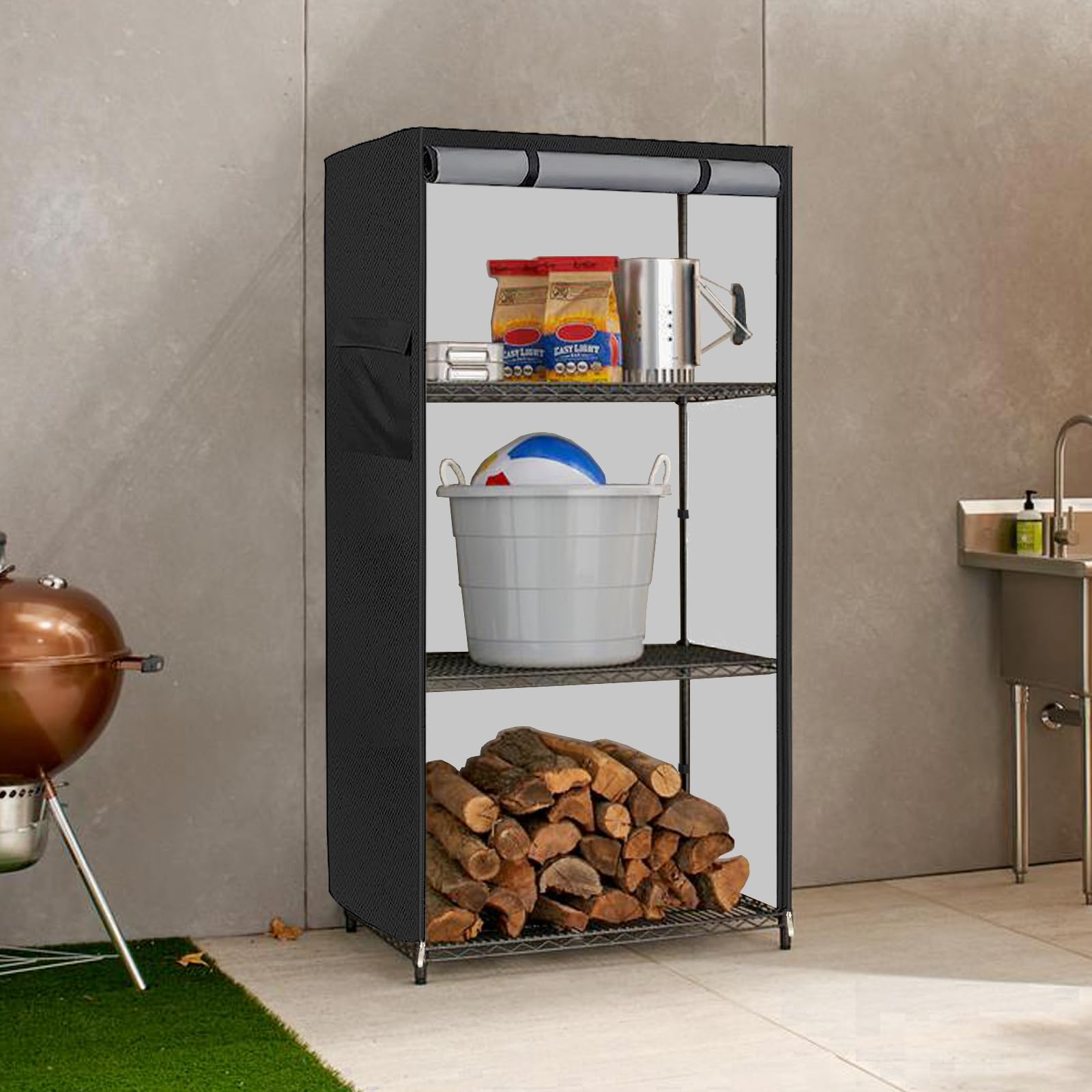 Waterproof Dustproof Shelf Cover for 36