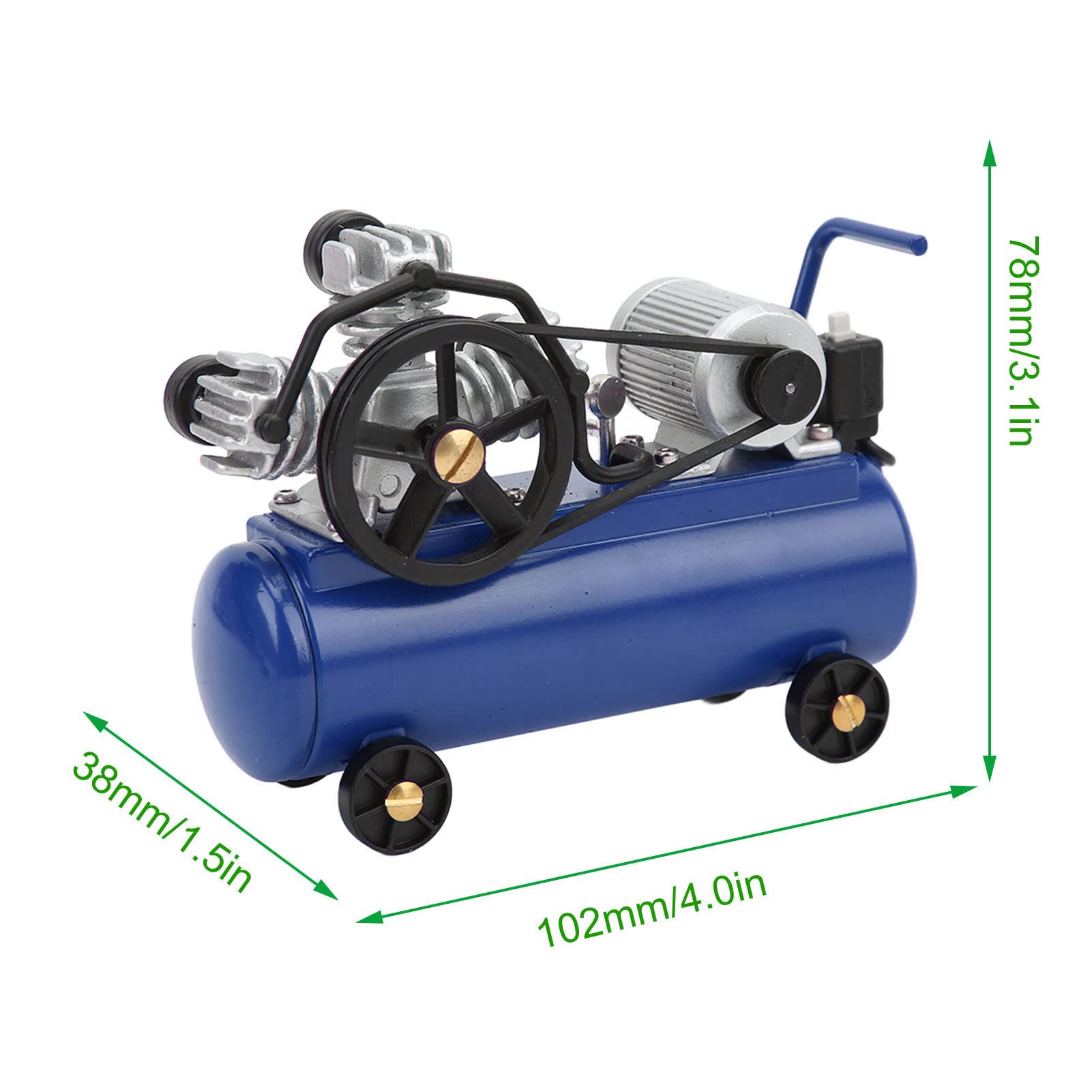 1/10 Scale RC Simulation Air Compressor Accessories - Mini Compressor Parts for Remote Control Crawler Cars | Perfect for Off-Road RC Vehicle Decor & DIY Upgrades