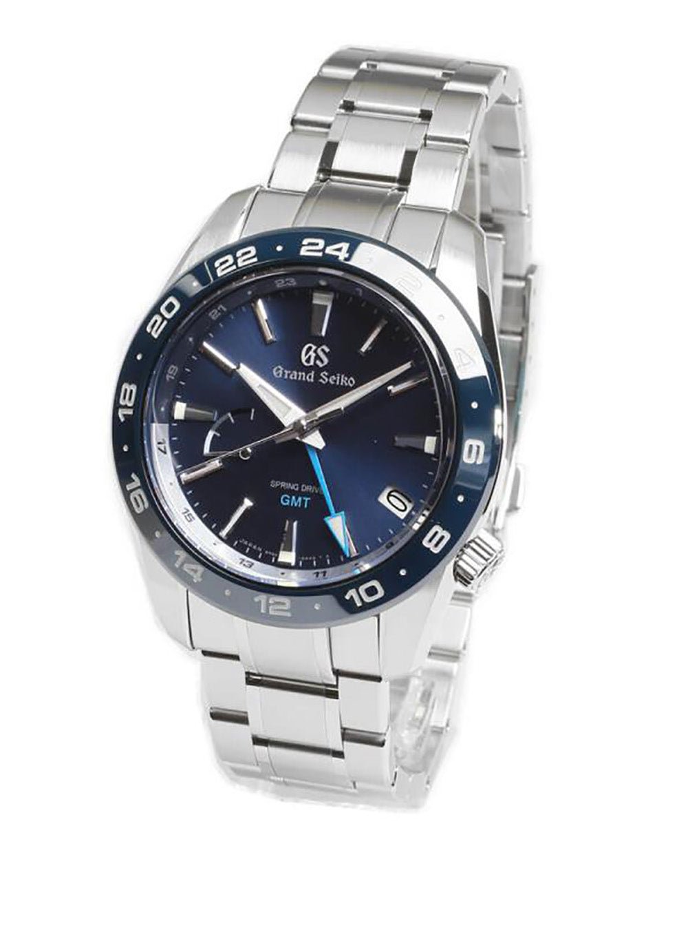 Grand Seiko SBGE255 Sport Watch - 9R Spring Drive Movement - Made in Japan - Luxury Automatic Diver's Watch for Men - Perfect for Professional Diving, Business Meetings & Special Occasions