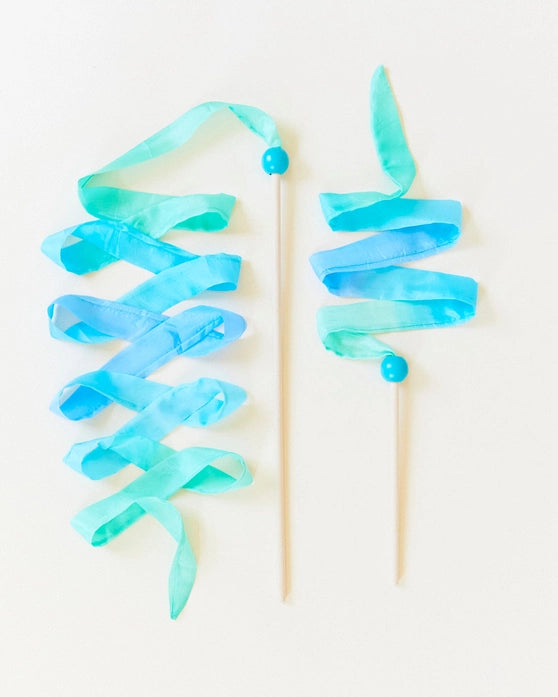 Sarah's Silks Streamers - Colorful Play Scarves for Kids | Dance, Dress-Up & Creative Play | Perfect for Imaginative Play, Movement Activities & Preschool Learning