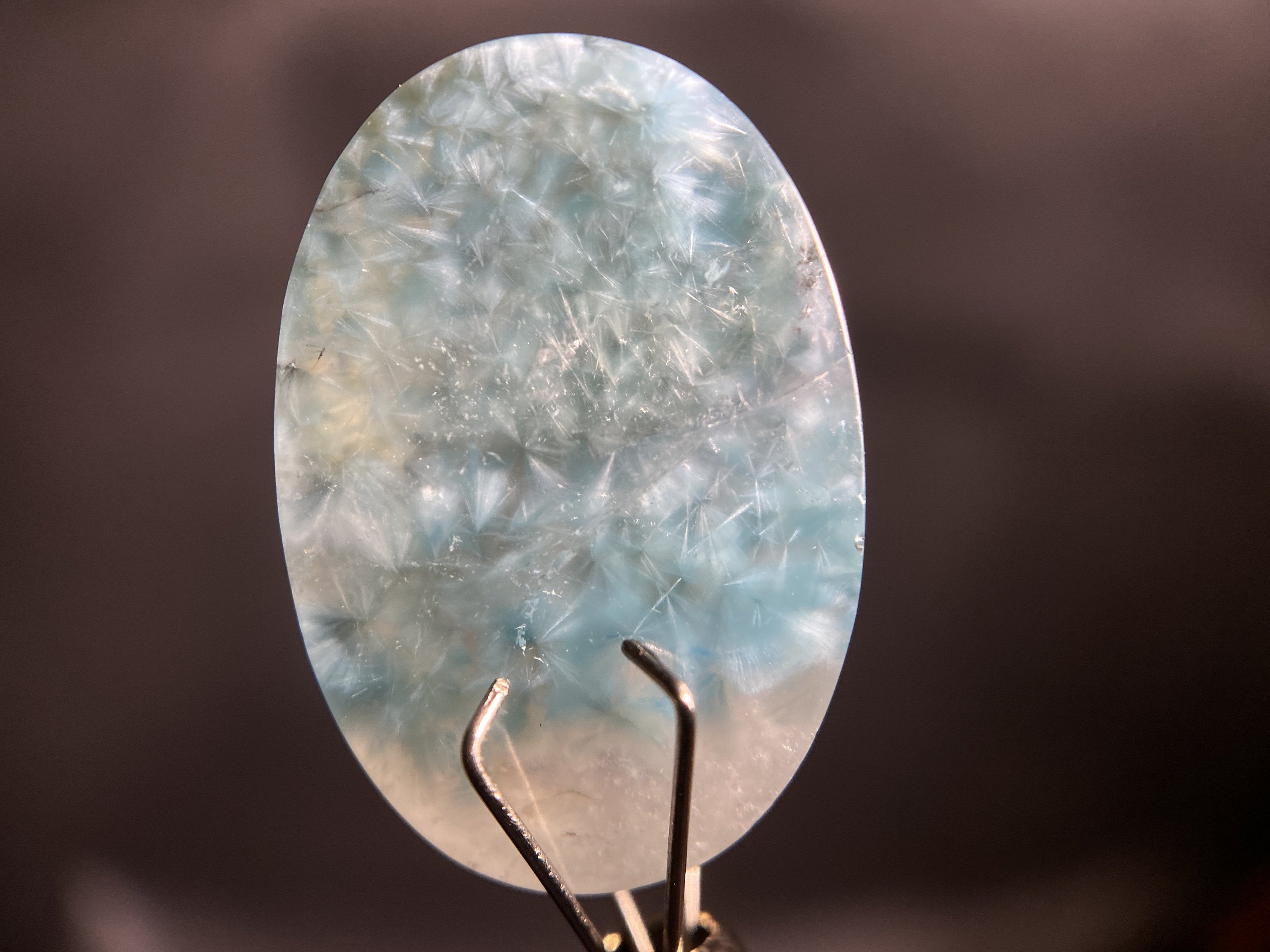 GILALITE Cabochon - Medusa Paraiba Bicolor Oval Quartz Gemstone for Jewelry Making (43953) | Perfect for Necklaces, Rings & DIY Craft Projects