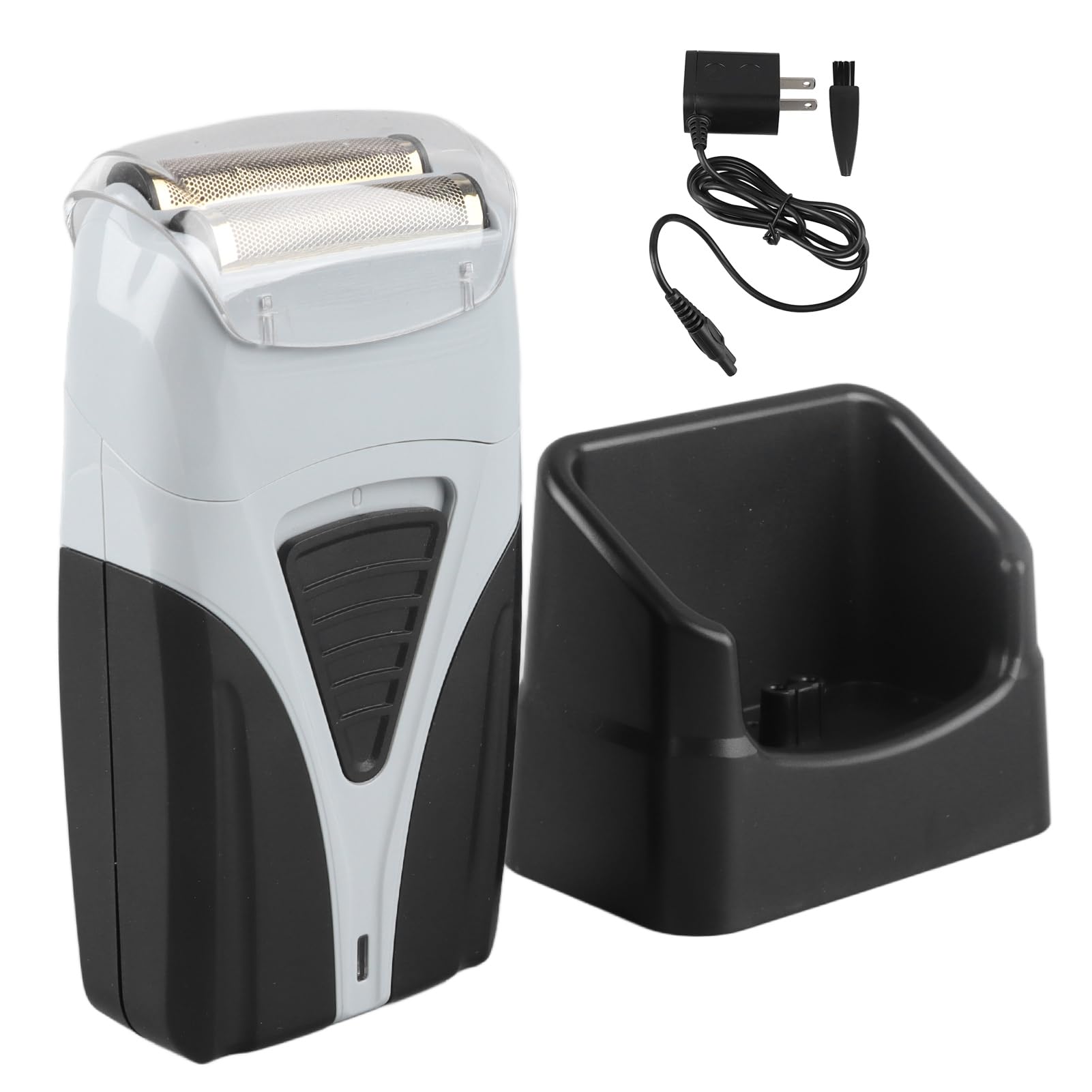 Men's Electric Waterproof Cordless Reciprocating Razor & Beard Trimmer with Travel Case - Precision Grooming for Facial Hair, Mustache & Sideburns - Perfect for Travel, Home & Gym Use