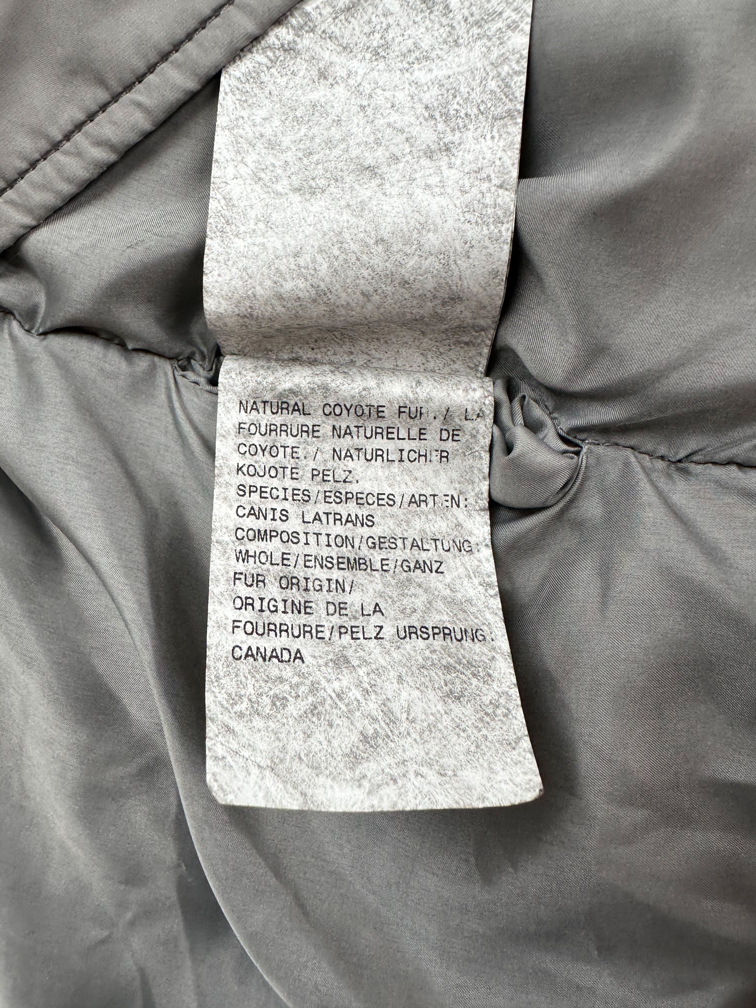 Canada Goose Grey Garment Dyed Branta Men's Winter Jacket - Waterproof Windproof Parka for Cold Weather, Outdoor Activities & Urban Style