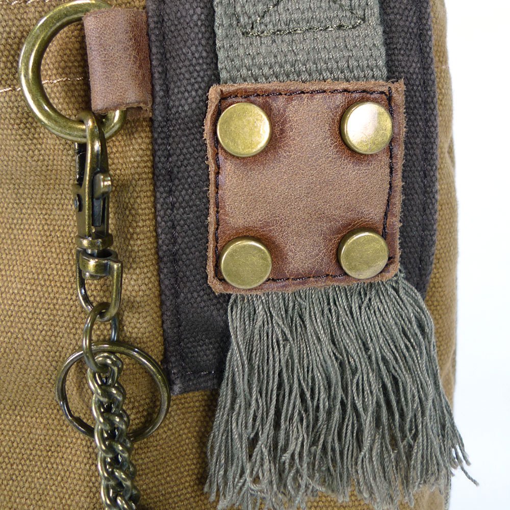 Chala Patch Crossbody Bag - Stylish Horse Head Design in Brown Leather | Perfect for Everyday Use, Travel, and Fashion Accessories