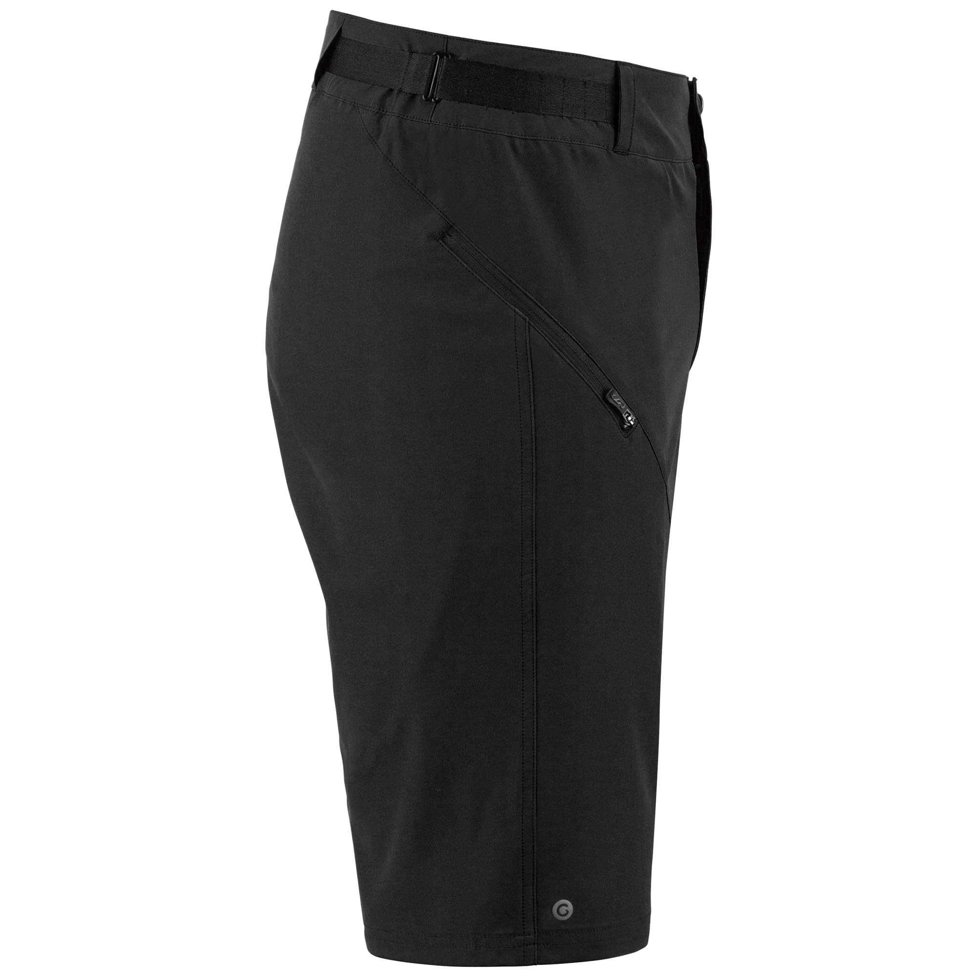 Louis Garneau Men's Leeway 2 Mountain Biking Shorts - Breathable, Quick-Dry Cycling Shorts for Men, Black, Large - Perfect for Trail Riding & Outdoor Adventures