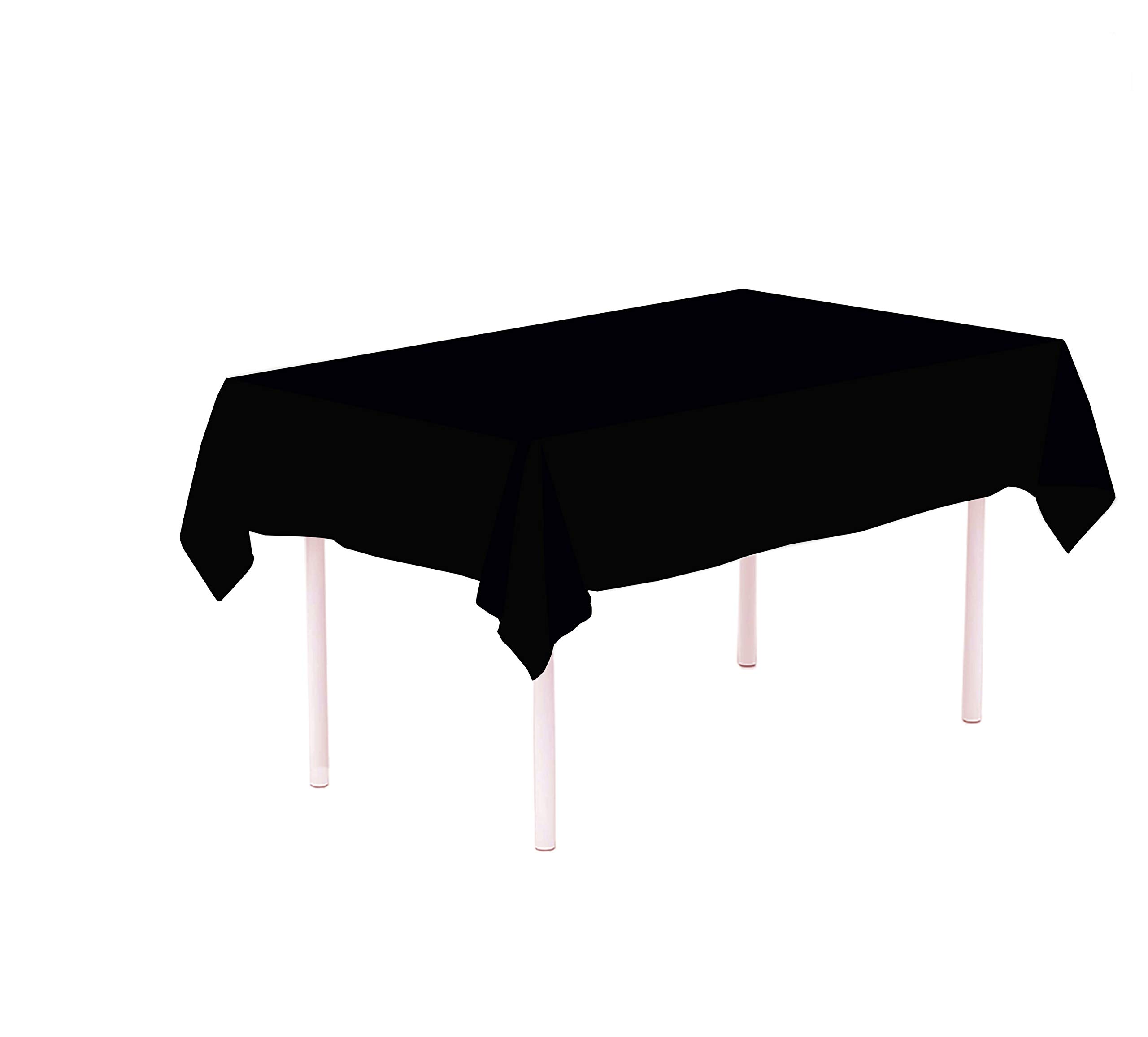 NORZEE 16-Pack Premium Red Plastic Tablecloth, 54