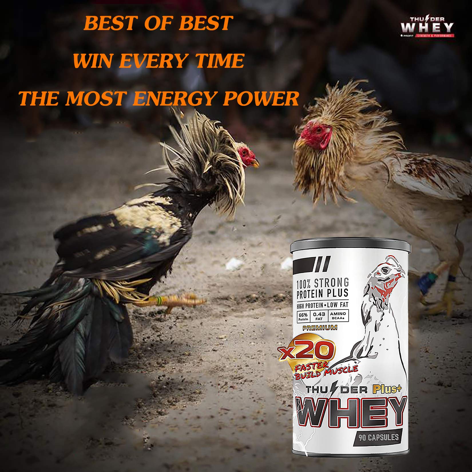 Faster X3 New Formula Chicken Vitamins - Immune Support & Health Supplement Capsules for Poultry - Ideal for Boosting Egg Production and Overall Chicken Wellness