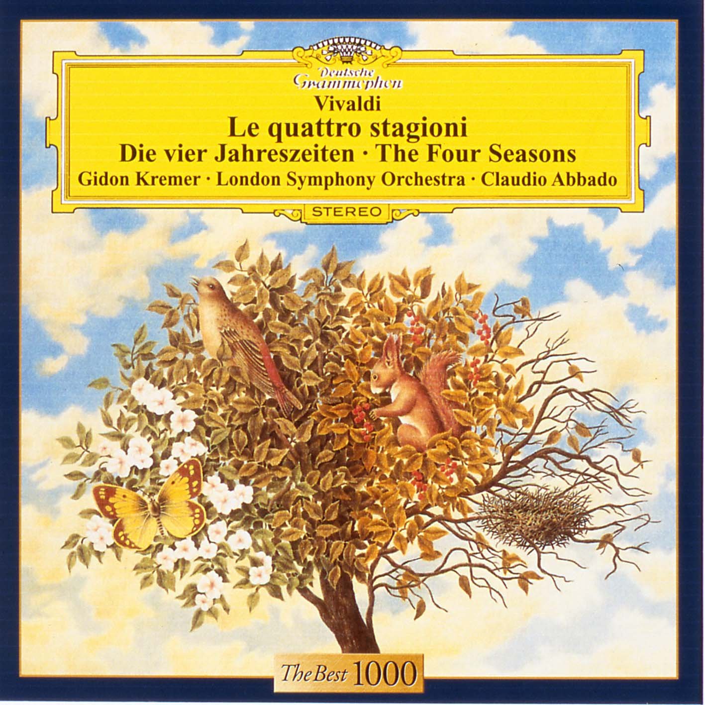 Vivaldi: Le Quattro Stagioni CD - Gidon Kremer, Claudio Abbado & London Symphony Orchestra | Japan Limited Edition UCCG-5003 | Perfect for Classical Music Collectors & Audiophiles