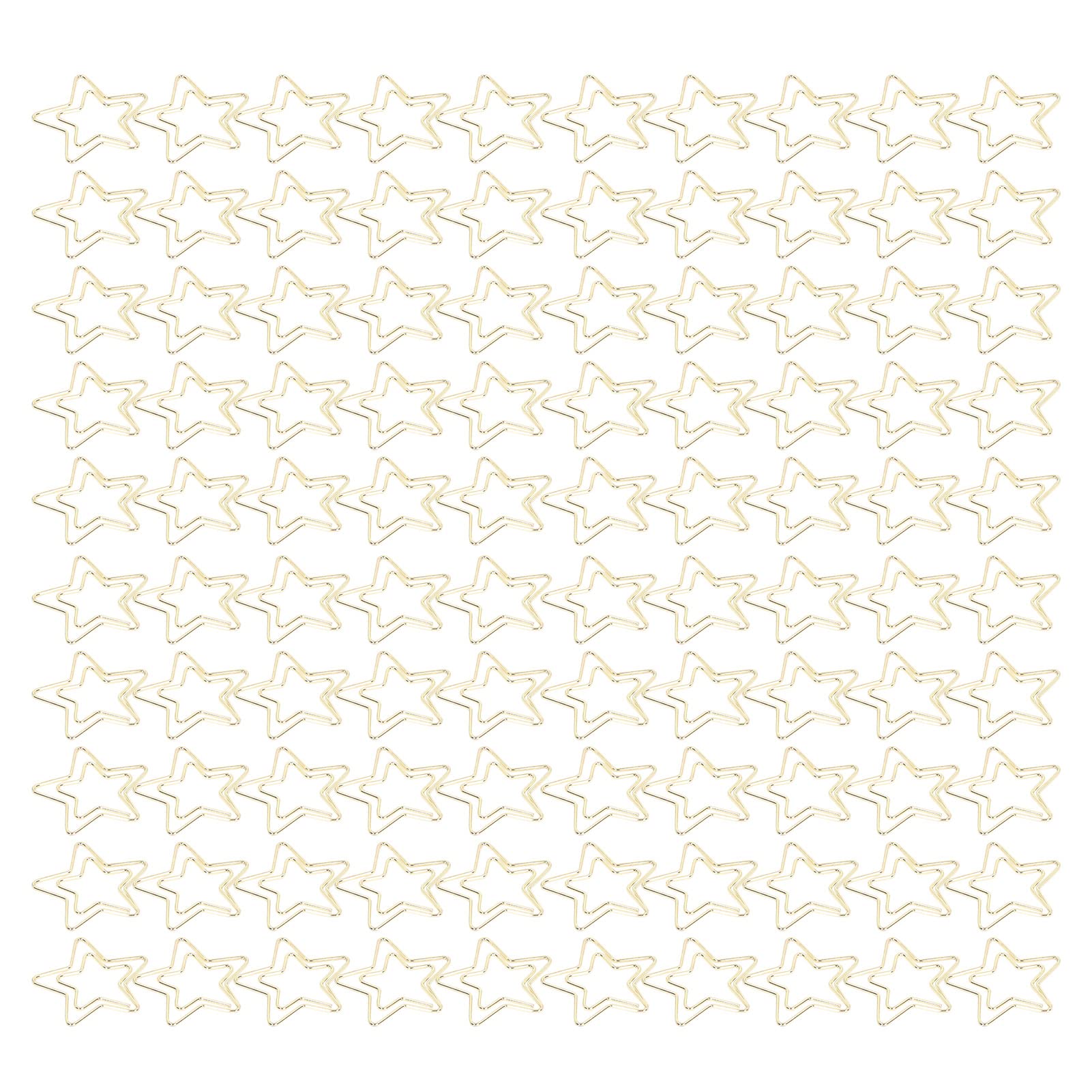 Gold Paper Clips - Mini Durable Rustproof Metal Paper Clips with Electroplating Finish for Office Files, Documents & School Supplies | Perfect for Organizing, Crafting & Gift Wrapping