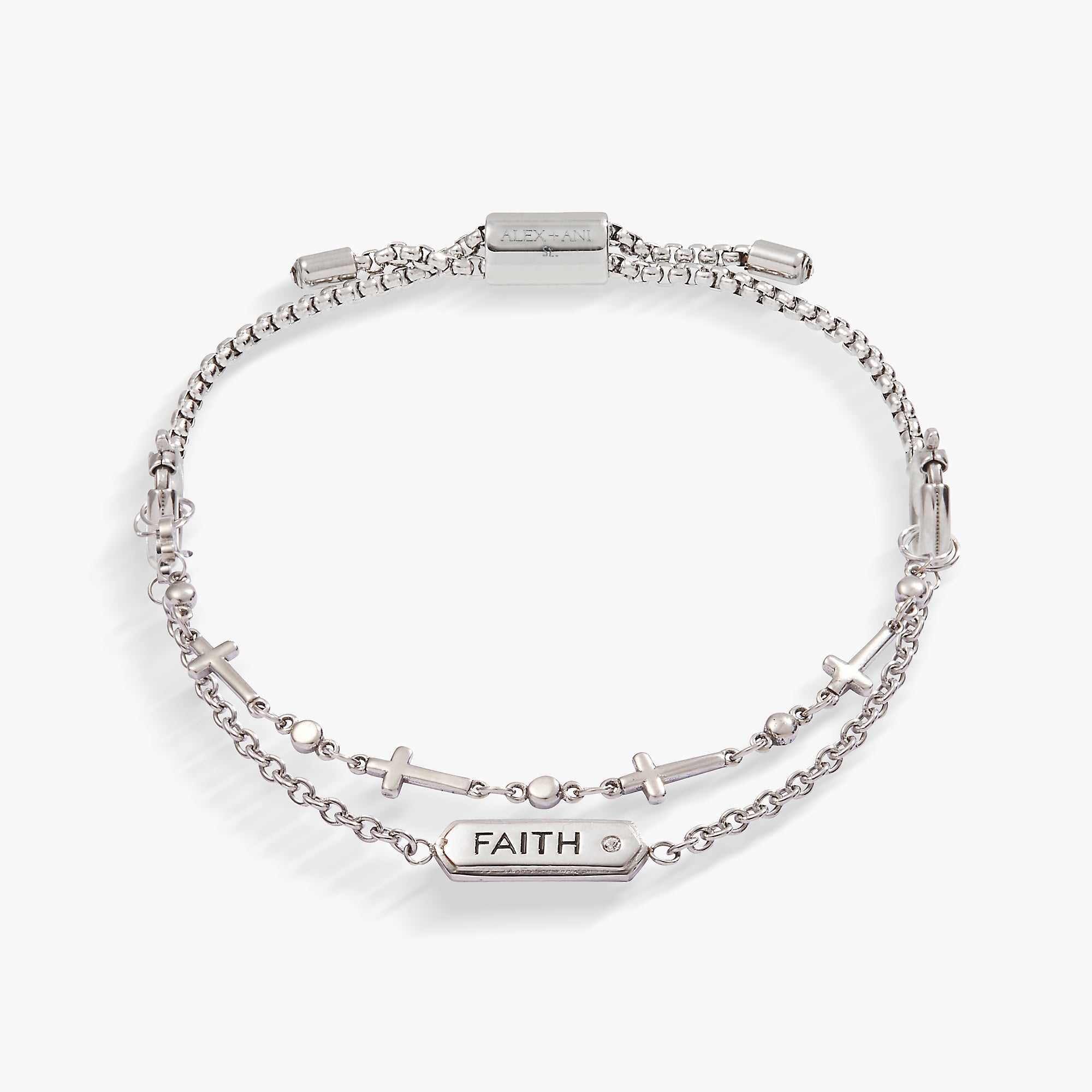Faith Stranded Bracelet Set for Women - Elegant Beaded Stackable Bracelets - Perfect for Everyday Wear, Gifts & Special Occasions