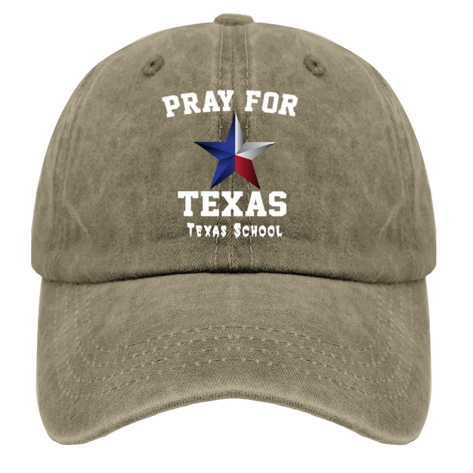 Pray for Texas Uvalde Baseball Cap - Adjustable Aumgo Texas School Hat for Men | Casual Wear, Sports & Outdoor Activities