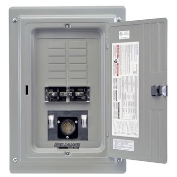 Reliance Controls TRC0303A Generator Transfer Switch Kit – 30 Amp, 10-Circuit Panel for Home Backup Power – Ideal for Power Outages, Emergency Use & Portable Generators