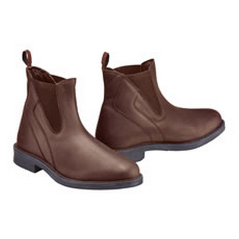 Harry Hall Adults Recife Leather Jodhpur Boots - Black (US Size 9) | Equestrian Riding Boots for Men & Women | Perfect for Horseback Riding, English Riding & Casual Wear