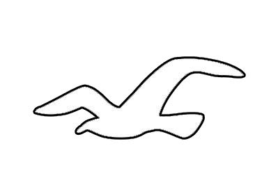EW Designs Hollister Sticker Decal - 1.5