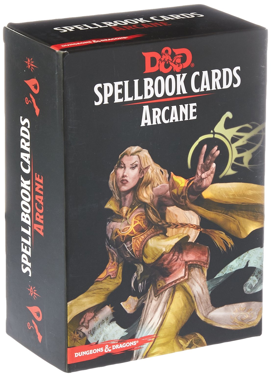 Dungeons & Dragons Spellbook Cards: Arcane - 257 Magic Spell Cards for D&D 5e RPG Game | Perfect for Wizards, Sorcerers & Spellcasters | Tabletop Gaming Accessories