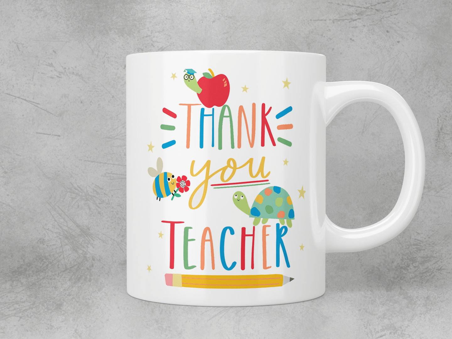 Best Thank You Teacher Gift Mug - Inspirational Coffee Cup for Educators - Perfect for Teacher Appreciation Week, End of Year, Retirement & Holidays