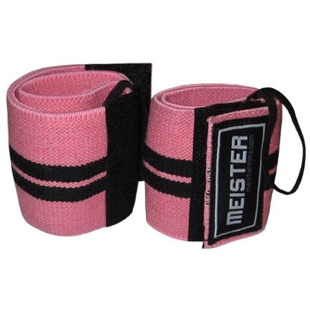 Elastic Support Wrist Wraps with Thumb Loop - Pair for Weightlifting, CrossFit & Gym Workouts - Wrist Support for Heavy Lifting & Strength Training