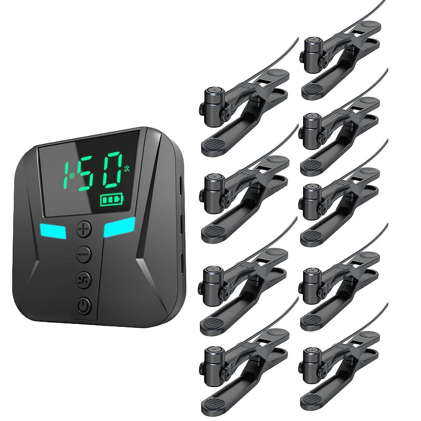 12-Port Auto Clicker for Smartphones - Adjustable Screen Tapper for Apps, Live Streaming & Gaming - Fast Continuous Click Simulation for Likes, Rewards & Tasks (Perfect for TikTok, YouTube & Mobile Games)