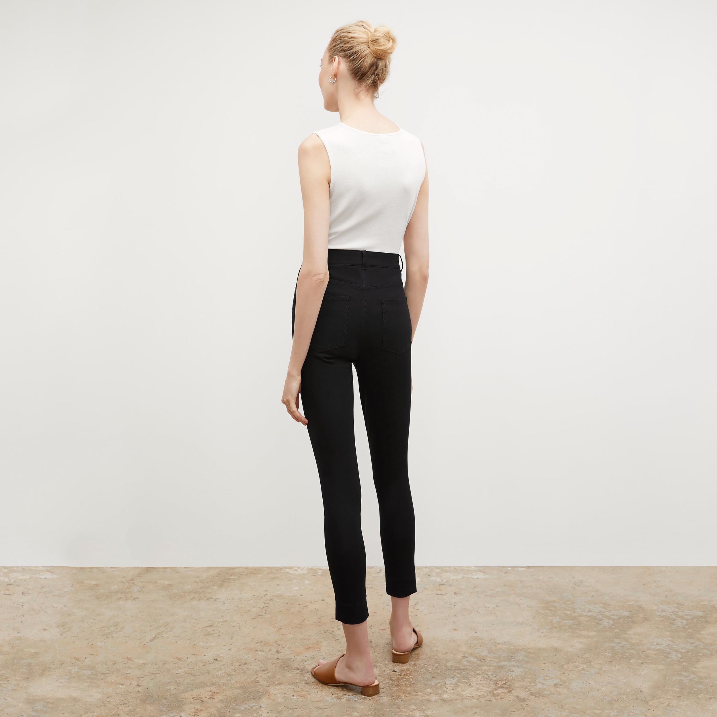 Eco-Friendly Better Than Denim Jeans for Women - Sammataro Black Stretch Pants | Perfect for Casual Wear, Work & Everyday Outfits