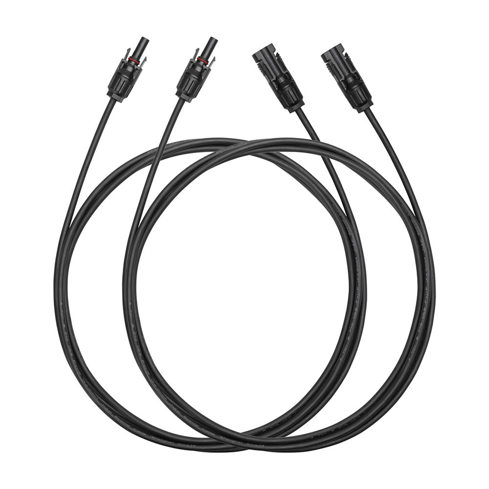Anker SOLIX MC4 Solar Panel Charging Cable - High Efficiency PV Connector for Solar Power Systems - Perfect for Off-Grid, RV, and Home Solar Panel Installations
