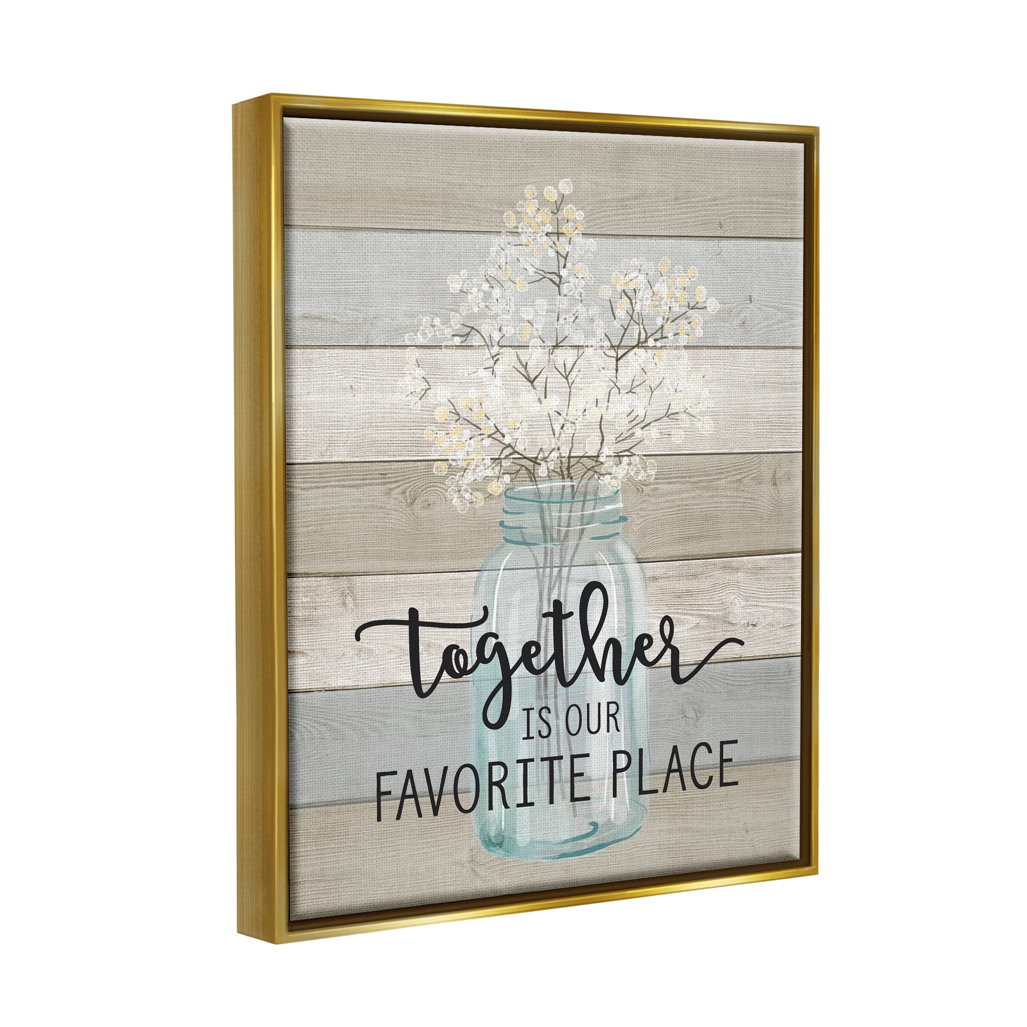 Stupell Industries 'Guests Feel At Home' Framed Wall Art - Lettered & Lined Design - Perfect for Living Room, Bedroom & Guest House Decor