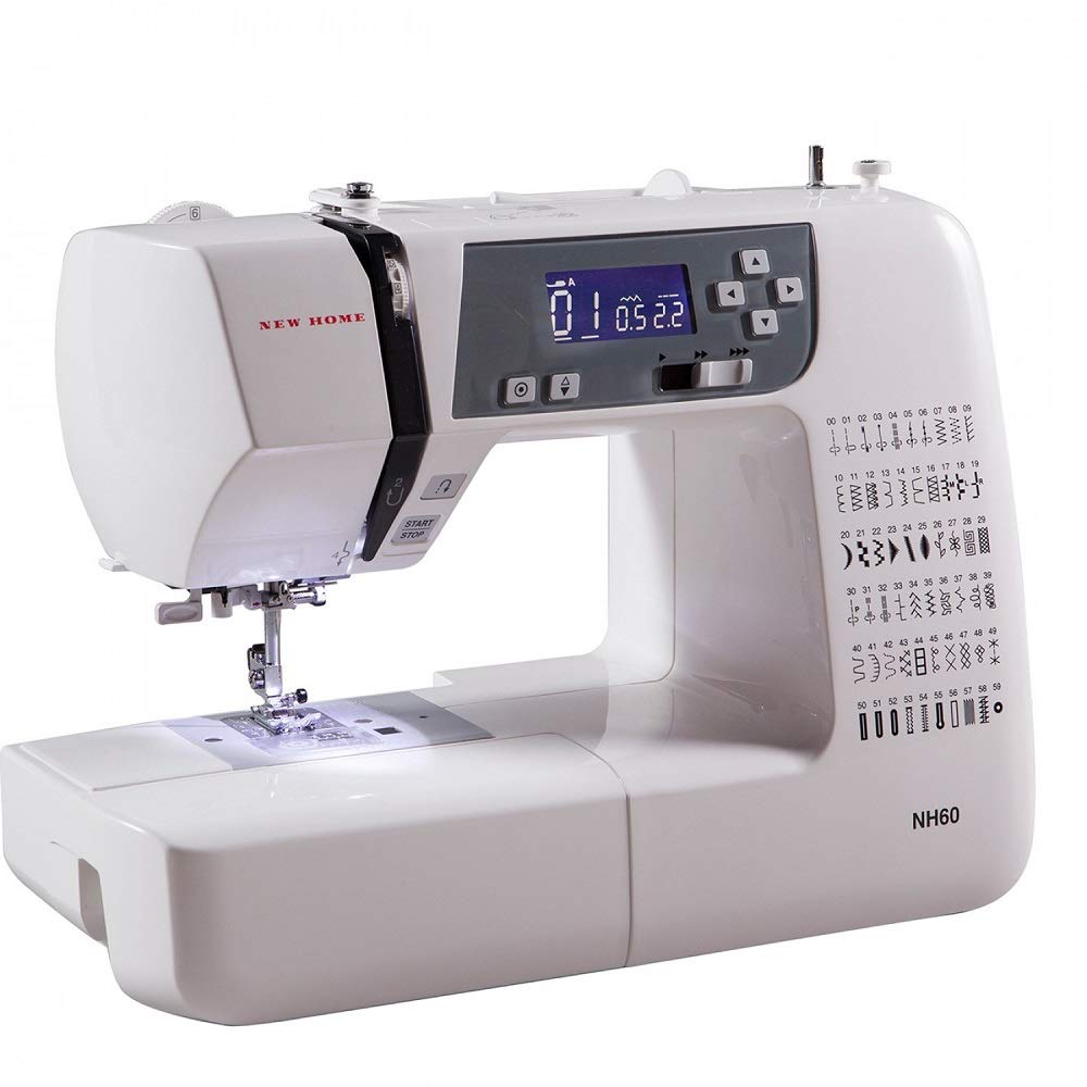 Computerized Sewing Machine NH60 - Automatic Stitching for Quilting, Dressmaking & Home DIY Projects | Perfect for Beginners & Advanced Sewers