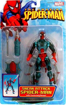 Amazing Spider-Man Sneak Attack Action Figure - Marvel Superhero Collectible Toy for Kids & Adults - Perfect for Display, Play & Gifts