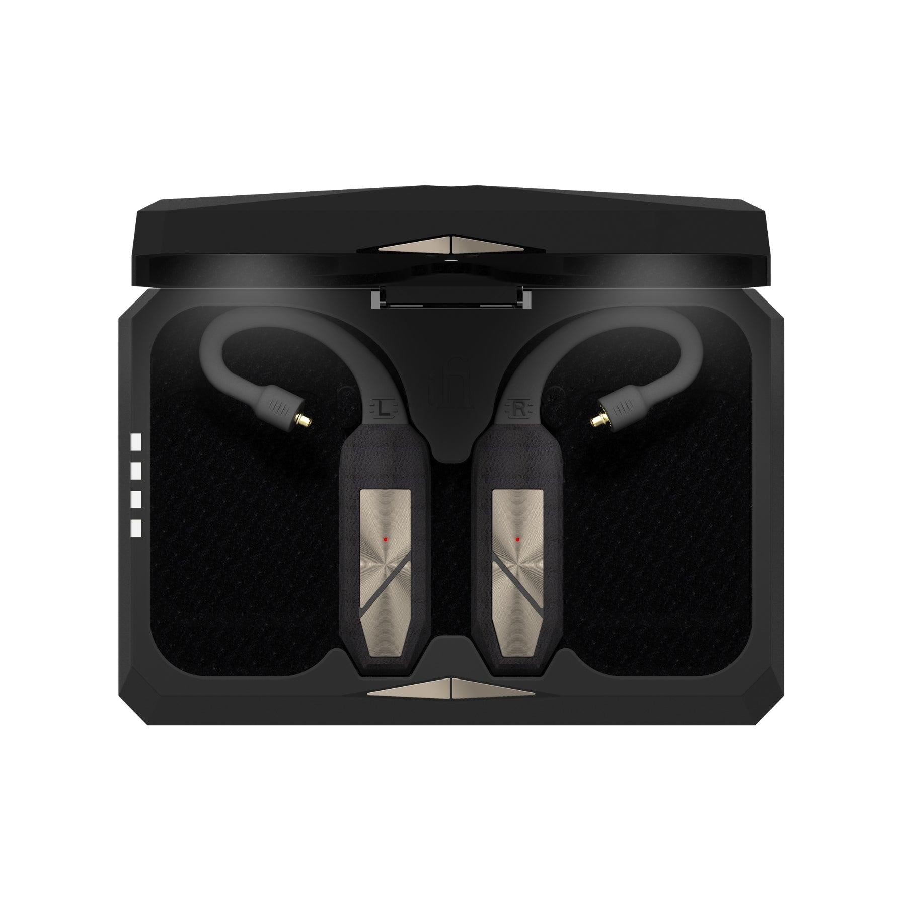 iFi Go Pod Wireless Bluetooth DAC/AMP for IEMs & Meze Audio Alba Professional In-Ear Monitors - Perfect for Audiophiles, Musicians, and Travelers