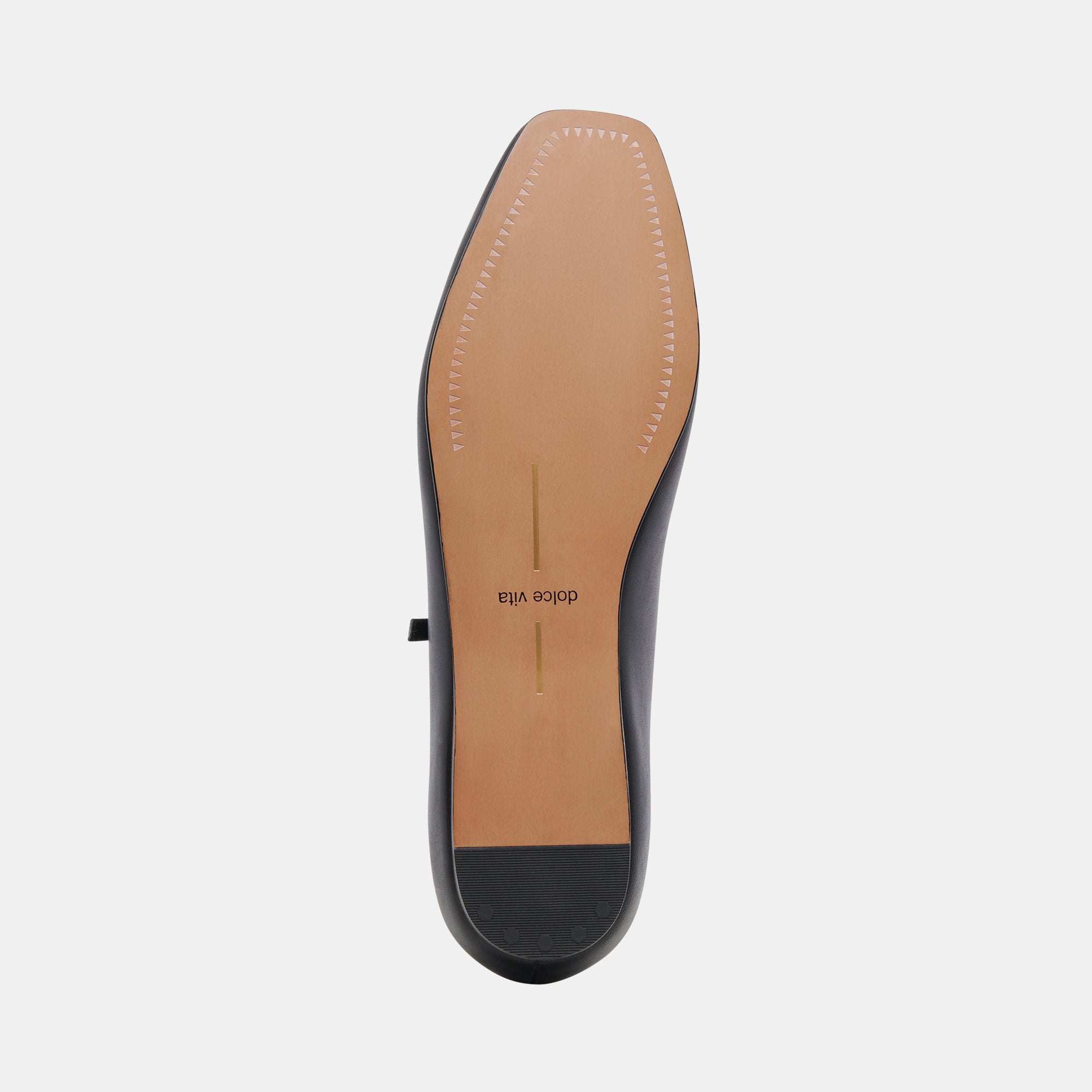 REYES Black Leather Ballet Flats for Women - Comfortable & Stylish Shoes for Work, Office, and Casual Wear