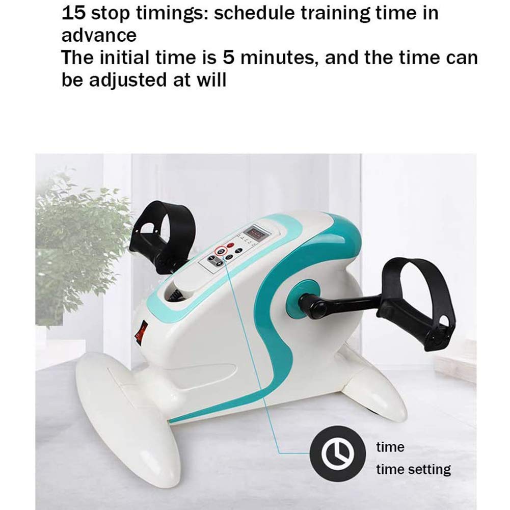 Portable Mini Exercise Bike for Legs & Arms - Home Physical Therapy Pedal Exerciser for Hemiplegia Rehabilitation & Fitness Training | Perfect for Home Gym, Office Workout & Physical Therapy Recovery